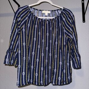 Michael Kors blouse wide sleeves woman size M